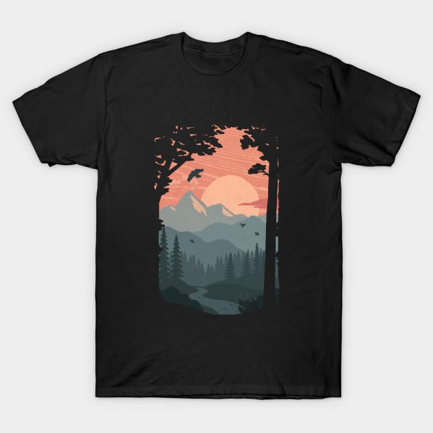 Along the Trail T-Shirt by WildOak